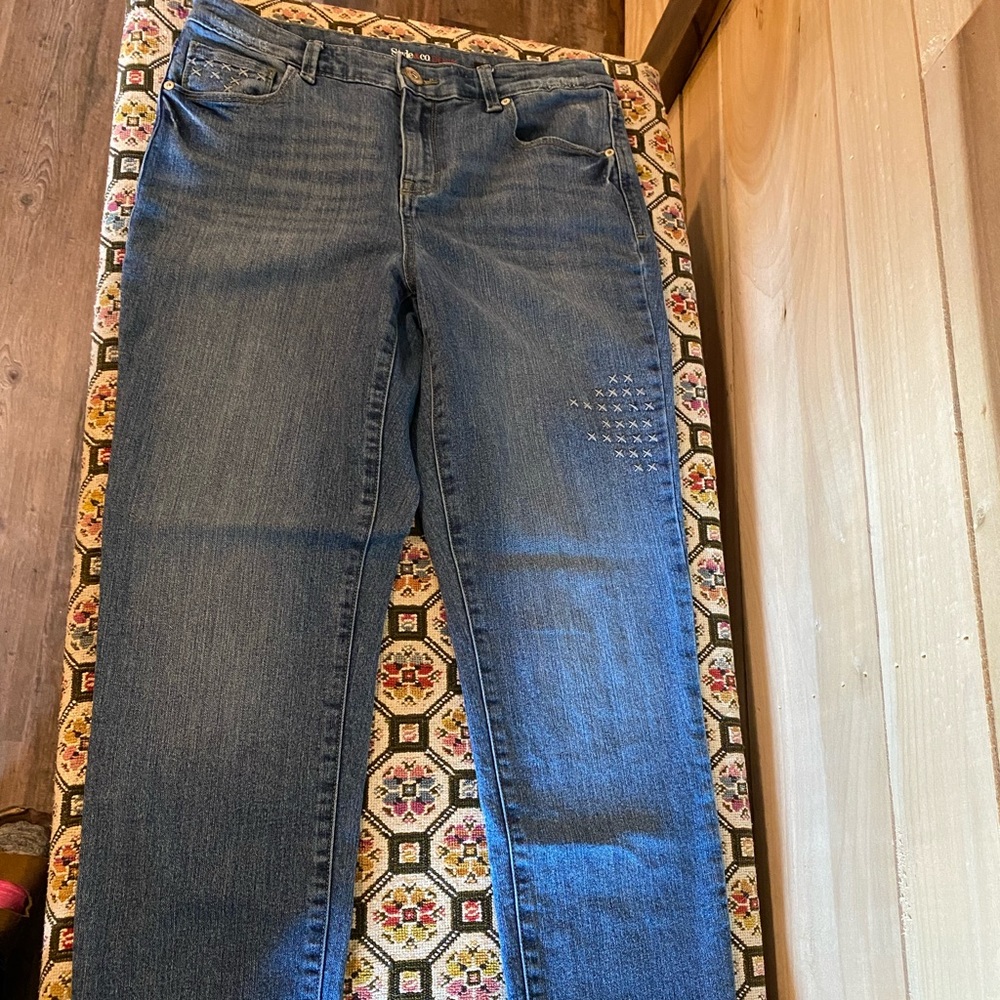 Style&Co Denim Boyfriend jeans